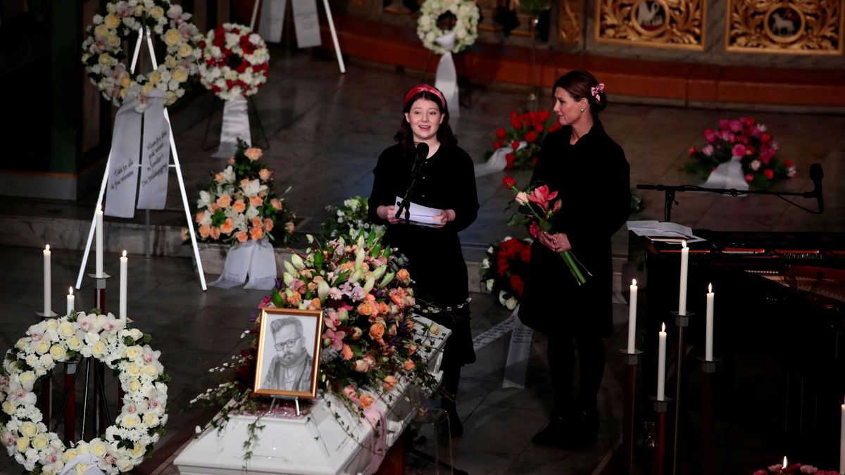 Las palabras de Maud en el funeral de su padre, Ari Behn: "No es culpa de nadie"