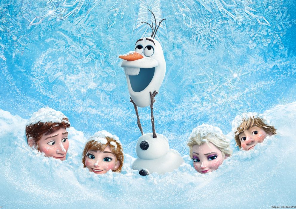 Foto: Imagen promocional del último filme de Disney, 'Frozen'