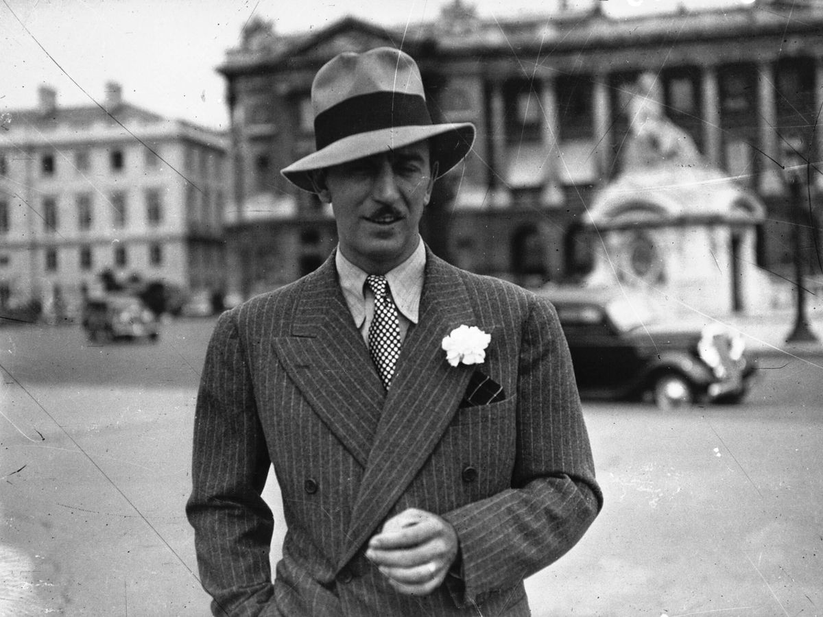 Foto: Walt Disney en París en el año 1935. (Bibliothèque nationale de France)