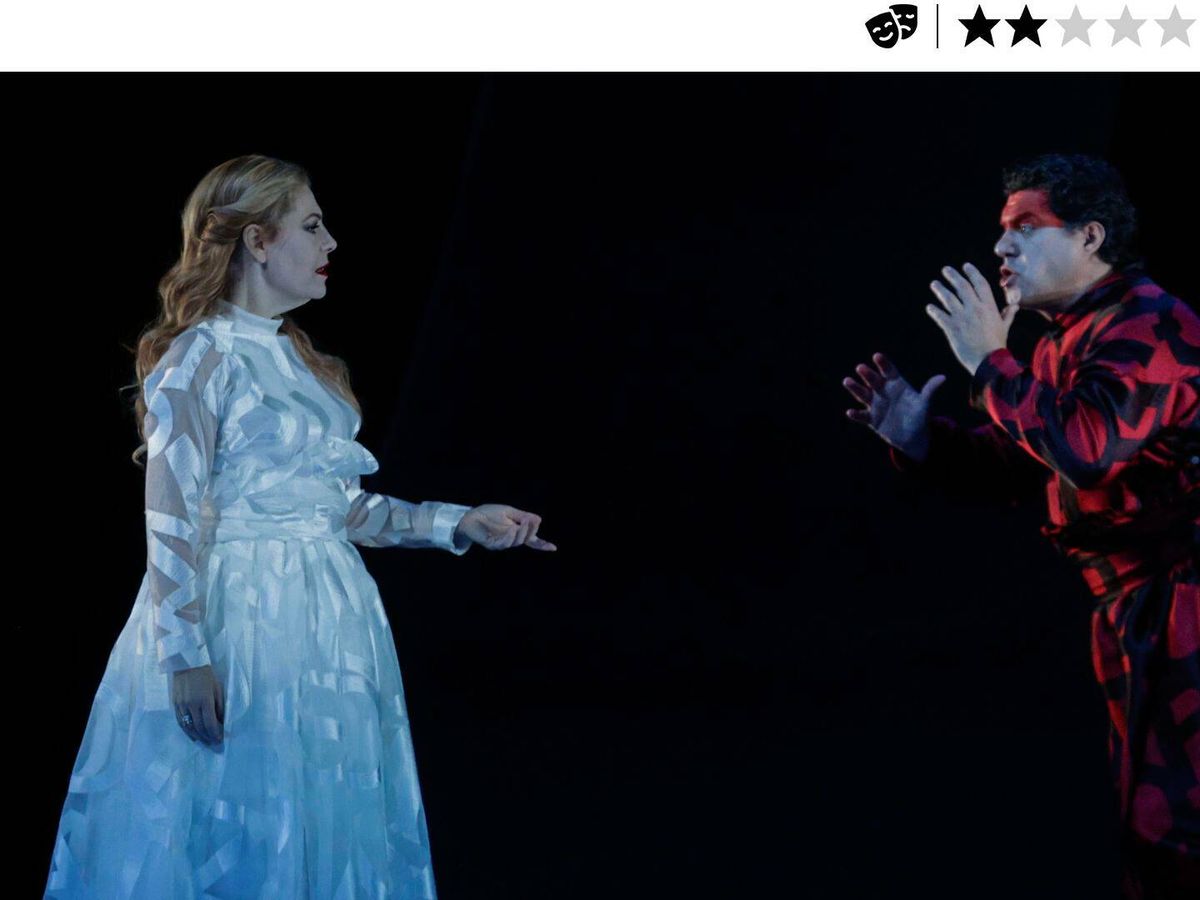 Foto: Montaje de la ópera 'Macbeth' en el Liceu de Barcelona.