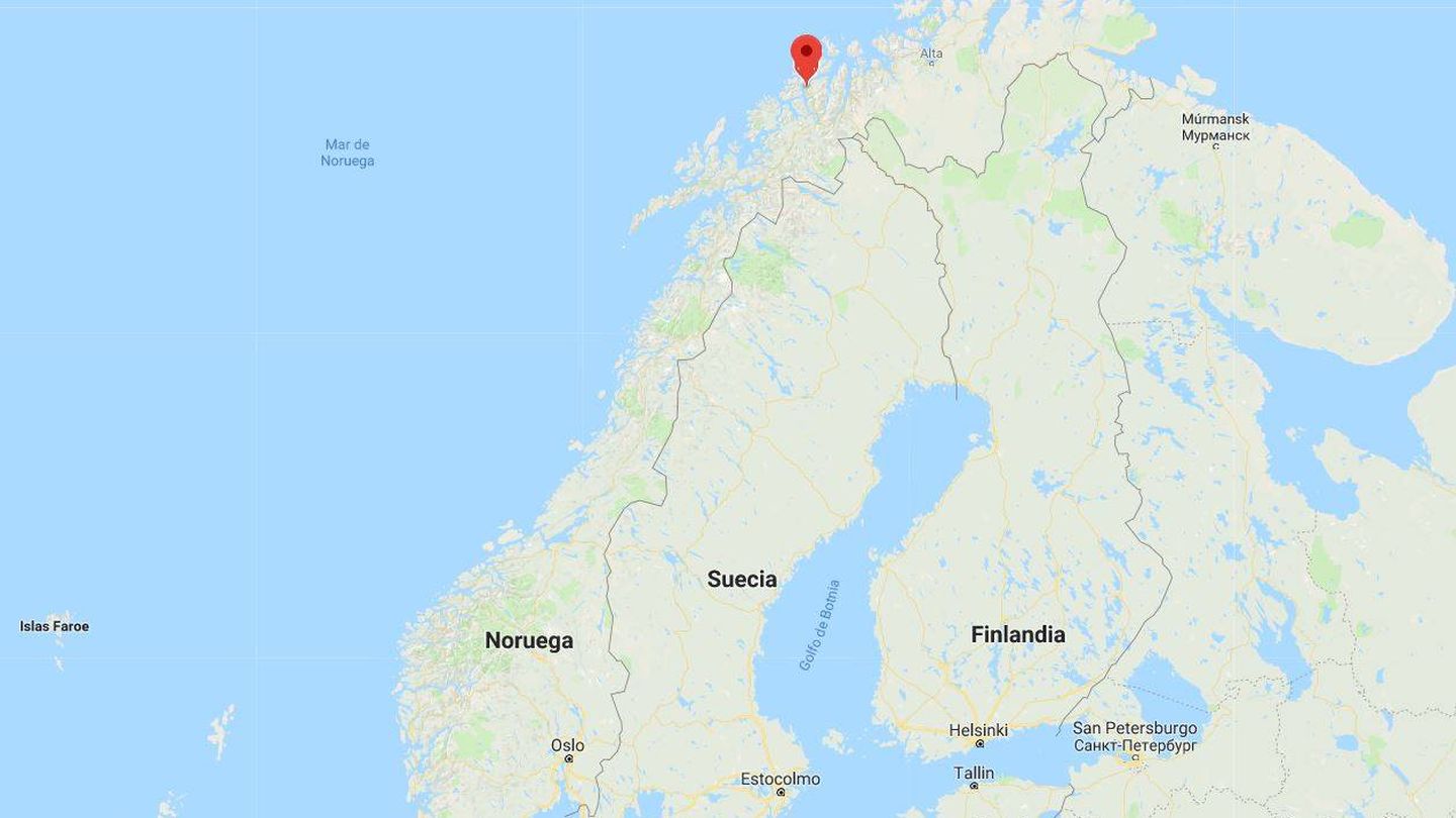 Localización de Tromsø, Noruega. (Google Maps)