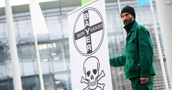 Foto: Protestas contra la fusión de Monsanto y Bayer (Imagen: Reuters) 