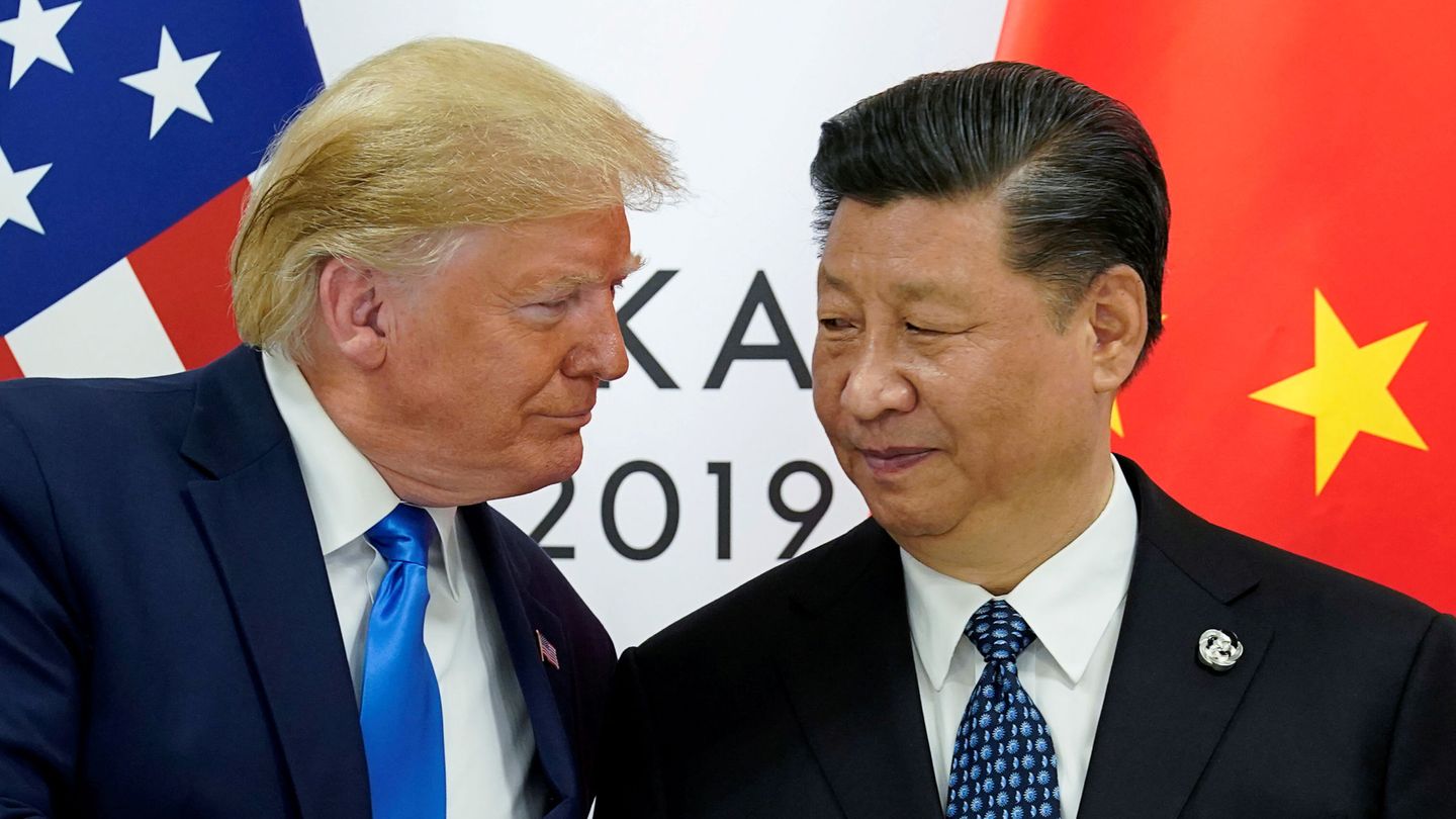 Donald Trump y Xi Jinping en junio (Reuters)
