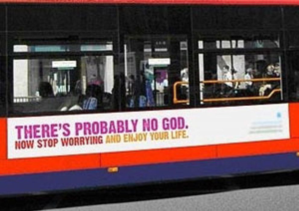 Foto: Una campaña de publicidad atea consigue 125.000 euros en 48 horas en Reino Unido
