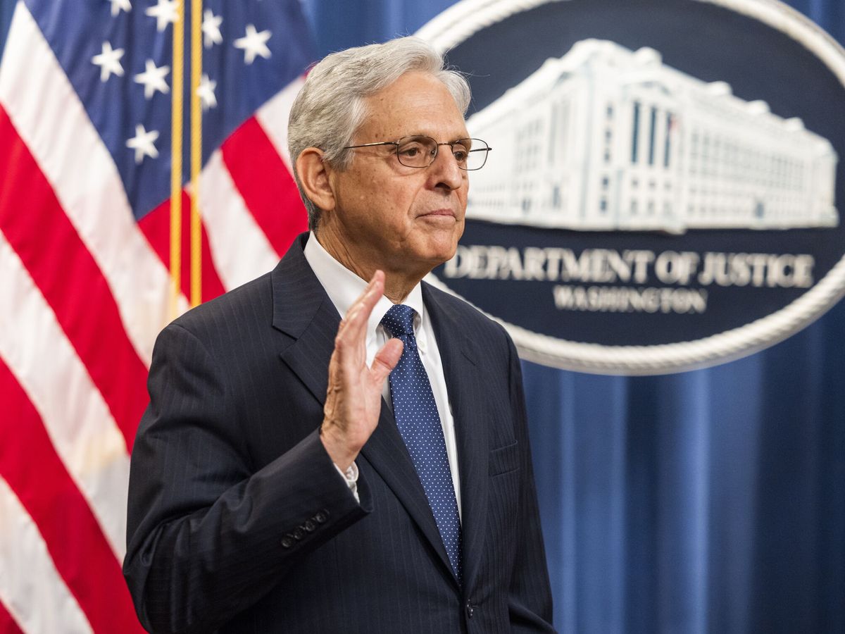 Foto: El fiscal general de Estados Unidos, Merrick Garland. (EFE/EPA/Jim Lo Scalzo)