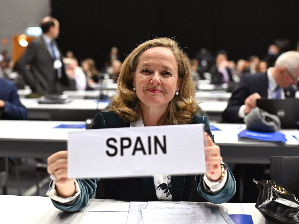 Foto: La ministra de Economía y Empresa, Nadia Calviño. (EFE)