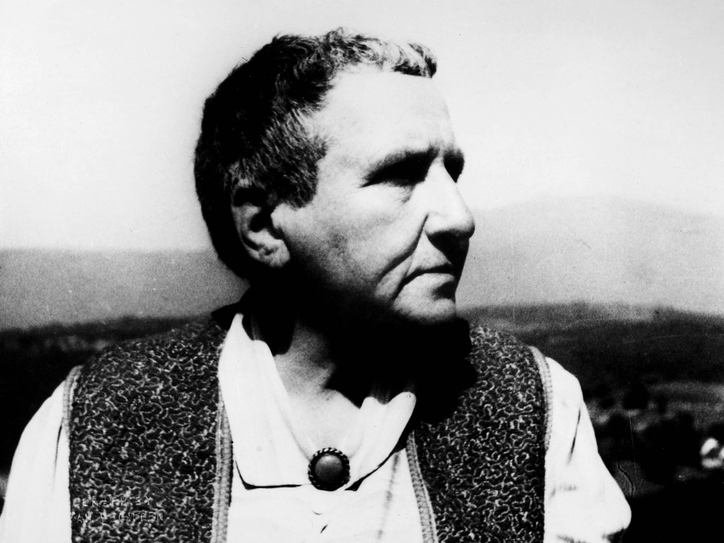 Gertrude Stein, una de las grandes coleccionistas de arte moderno.