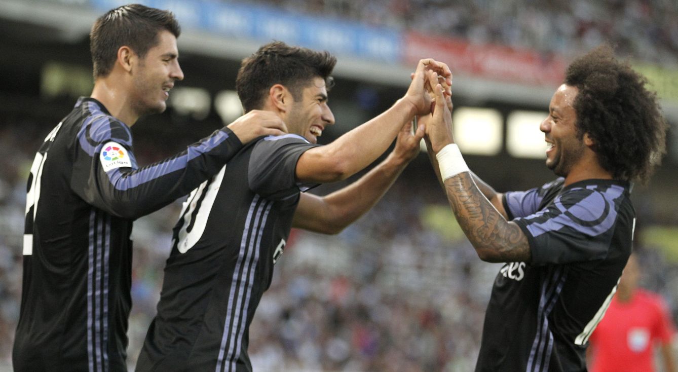 El Madrid confía su futuro a jugadores como Asensio y Morata. (EFE )