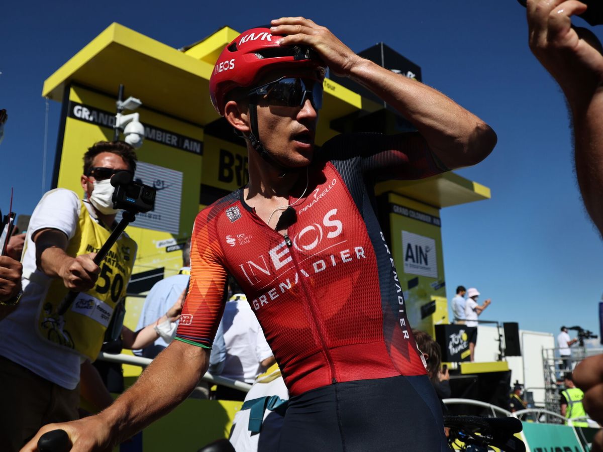 Foto: Kwiatkowski fue el ganador de la decimocuarta etapa del Tour. (EFE/Christophe Petit)