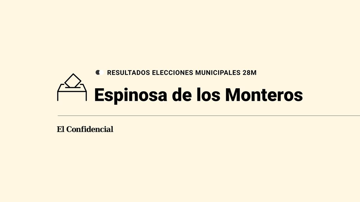 Resultados del 28 de mayo en Espinosa de los Monteros en las elecciones municipales 2023: victoria de PSOE