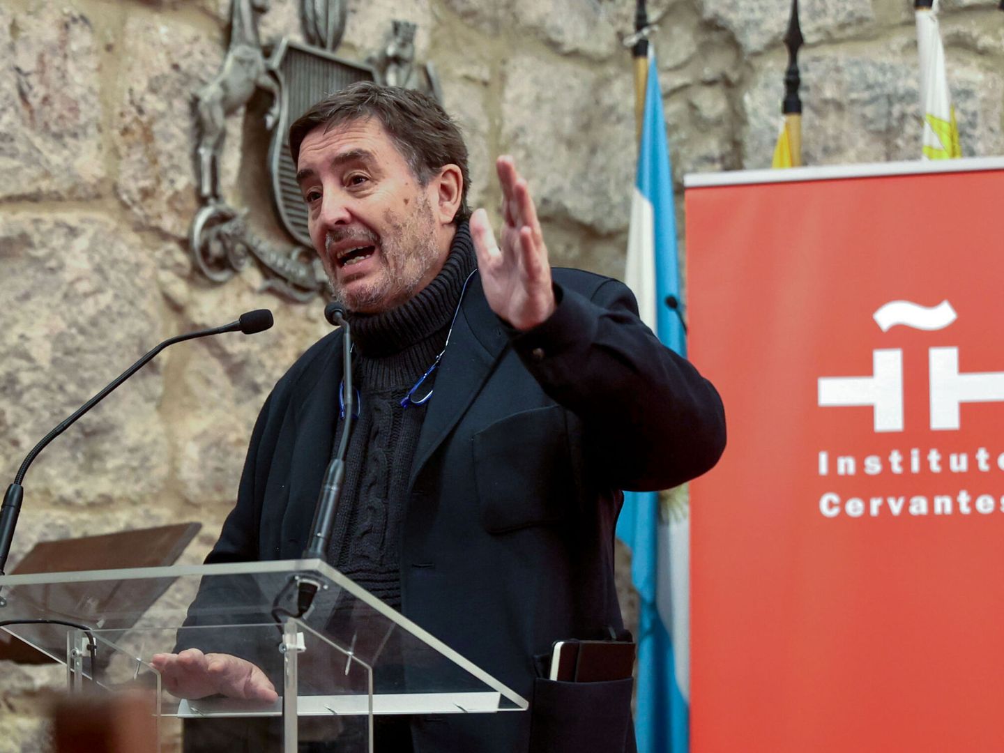 El director del Instituto Cervantes, Luis García Montero. (EFE/Raquel Manzanares)