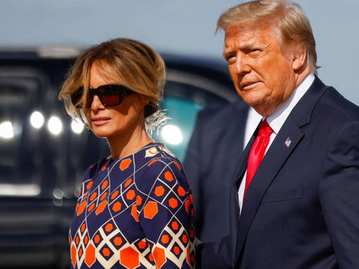 Foto:  Melania y Donald Trump. (Reuters)