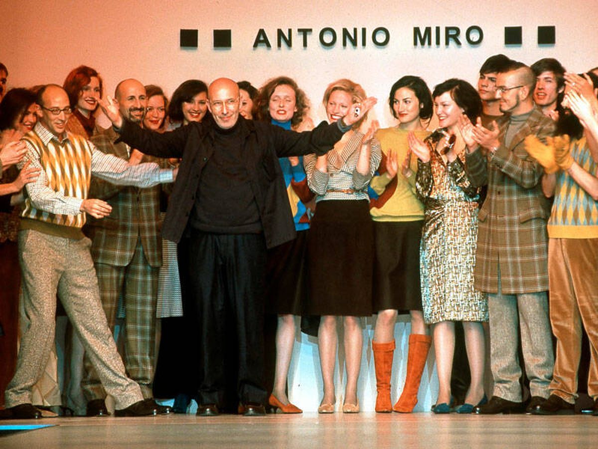 Foto: Desfile de Antonio Miró. (Getty)