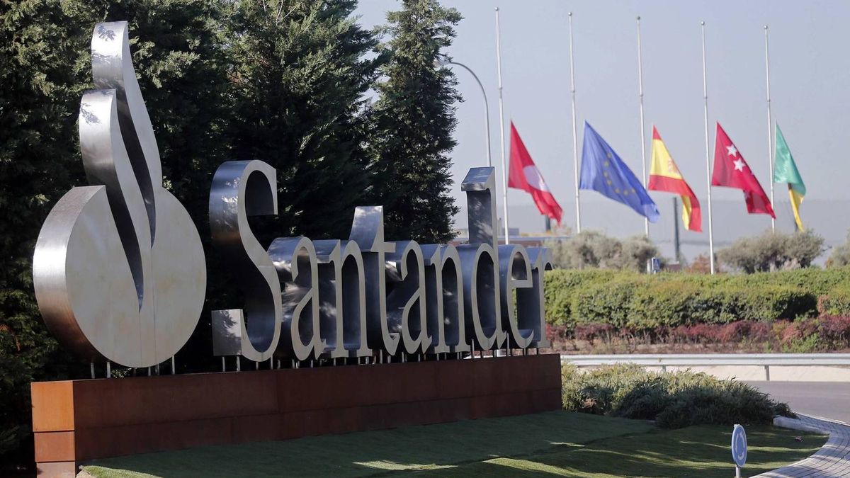 Santander encamina el ERE a septiembre con mayor recorte y menor coste que Caixa