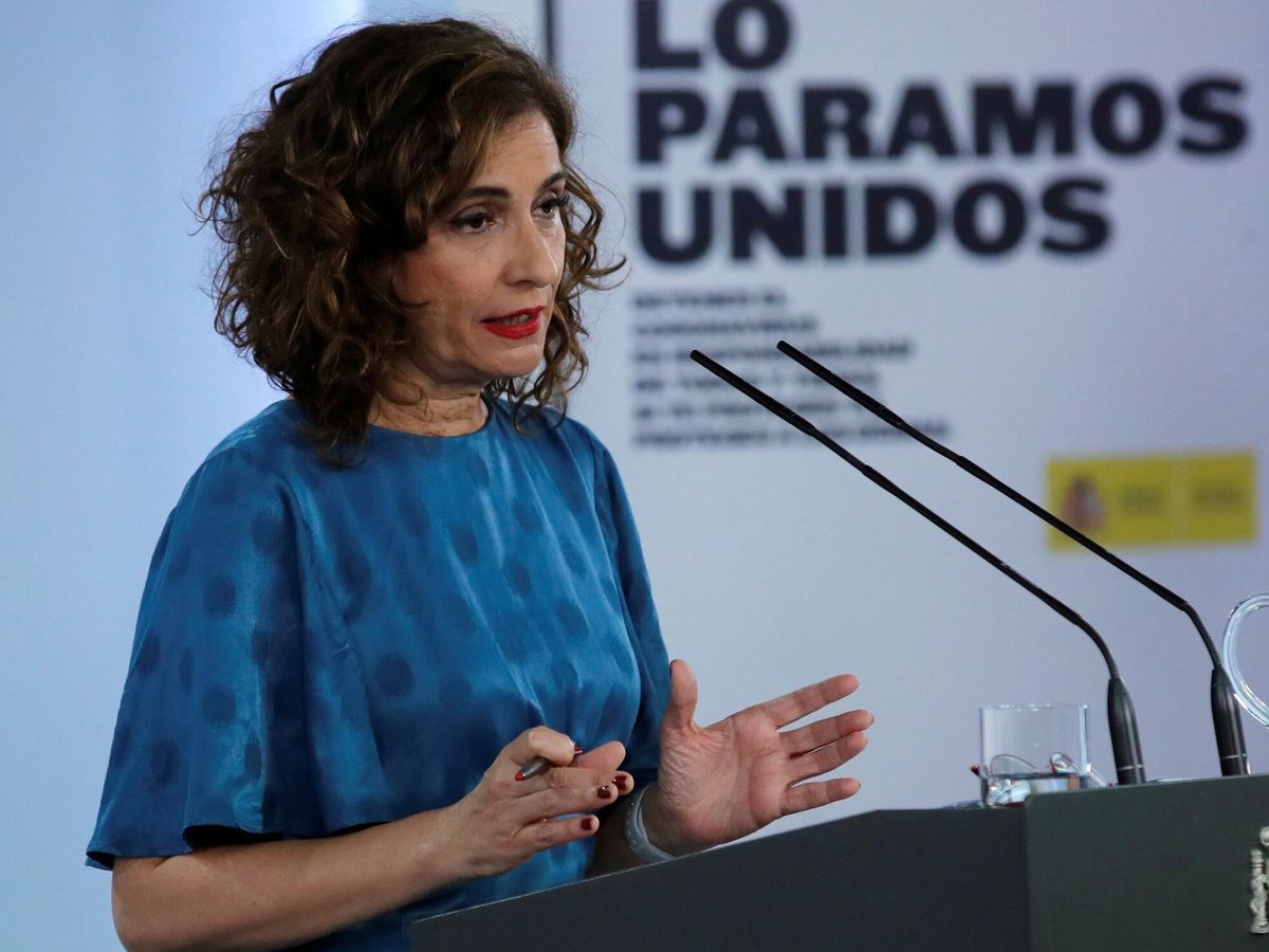 Foto: La ministra de Hacienda y portavoz del Gobierno, María Jesús Montero. (EFE)