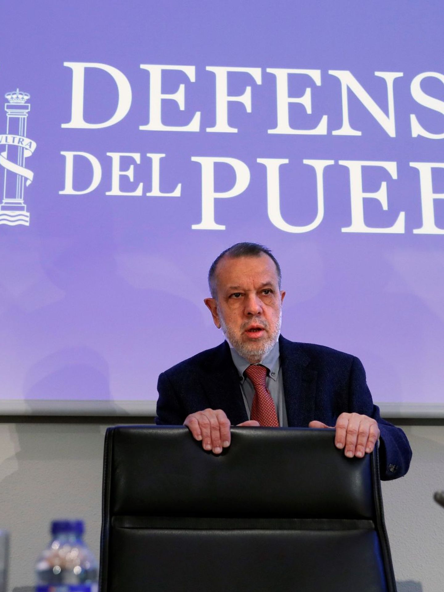 El defensor del pueblo en funciones, Francisco Fernández Marugán, el pasado 20 de noviembre en Madrid. (EFE)
