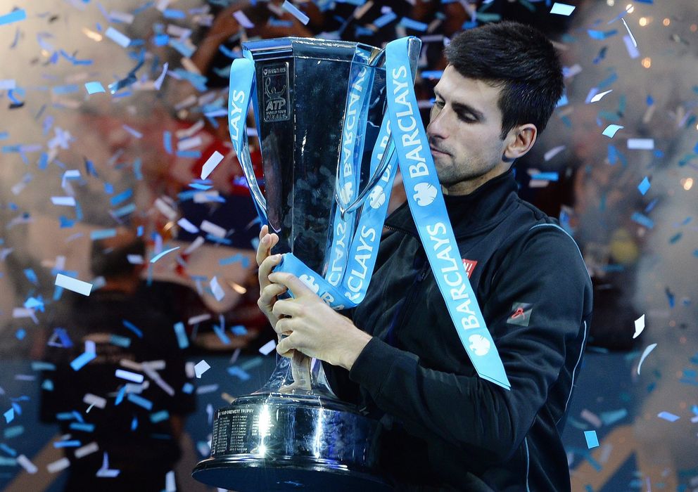 Foto: Novak Djokovic tras la final (Efe).