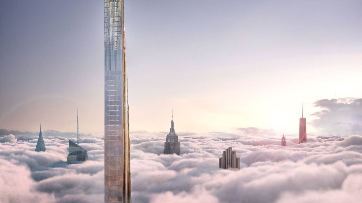 El rascacielos más fino del mundo ya despunta en Nueva York