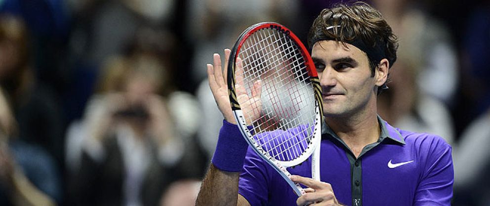 Foto: Ni las quejas de David Ferrer pueden acabar con el tenis virtuoso de Roger Federer