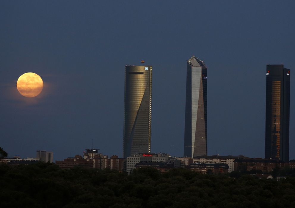 Foto: Las cuatro torres de Madrid. (Reuters)