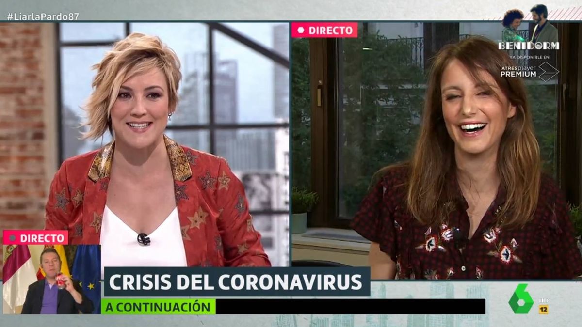 La 'pullita' de Andrea Levy a Cristina Pardo al terminar su entrevista en La Sexta: "La recordaba más incisiva"