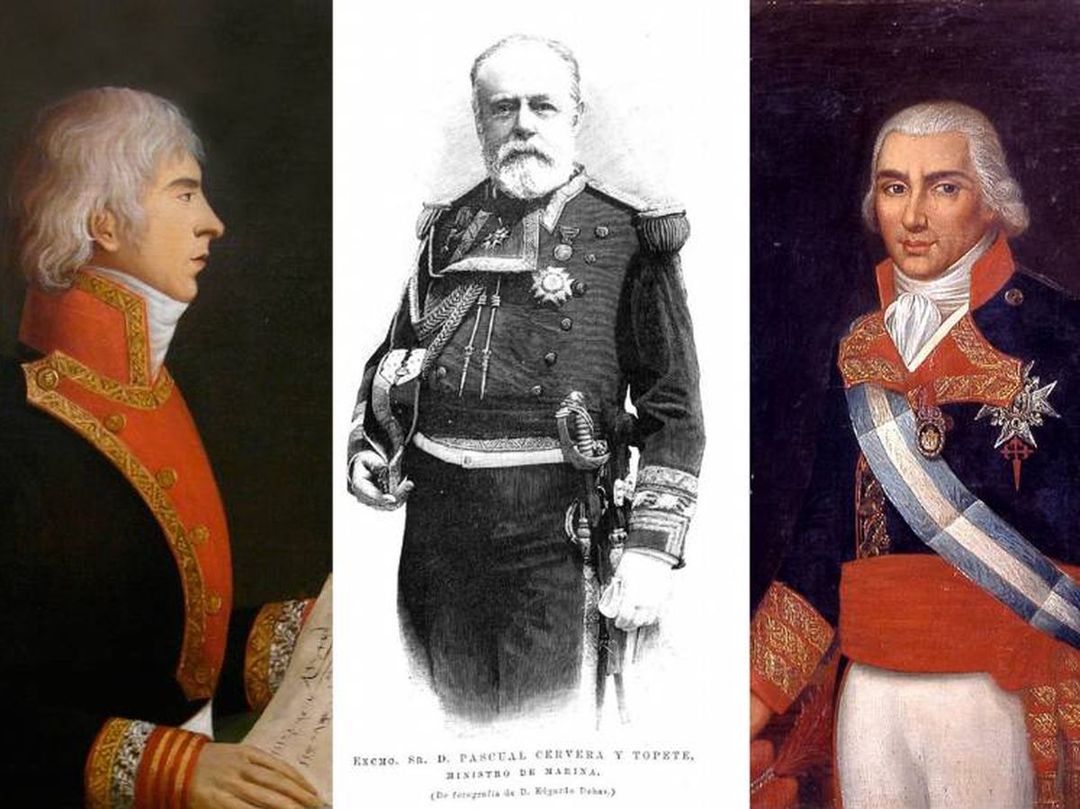 Foto: Los tres almirantes que desaparecen del callejero de Palma (La Ilustración Española y Americana/Museo Naval)