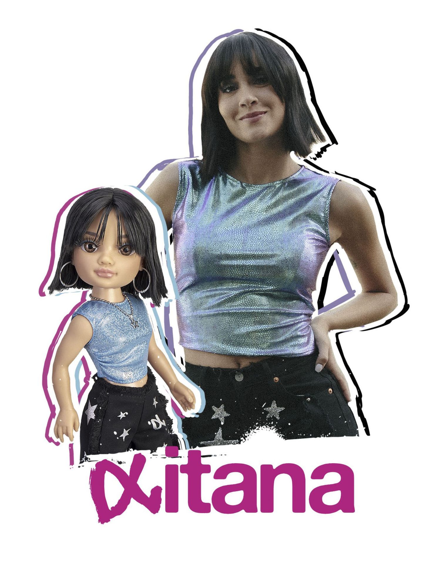 La juguetera española Famosa ha lanzado al mercado una Nancy réplica de la popular artista Aitana. (EFE/Famosa)