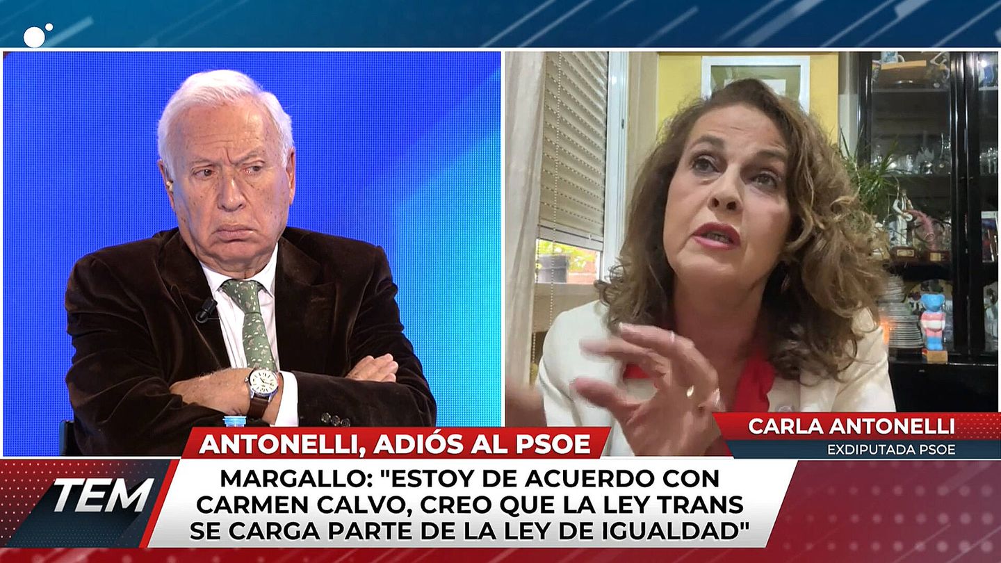 Margallo y Antonelli, en 'Todo es mentira'. (Cuatro)