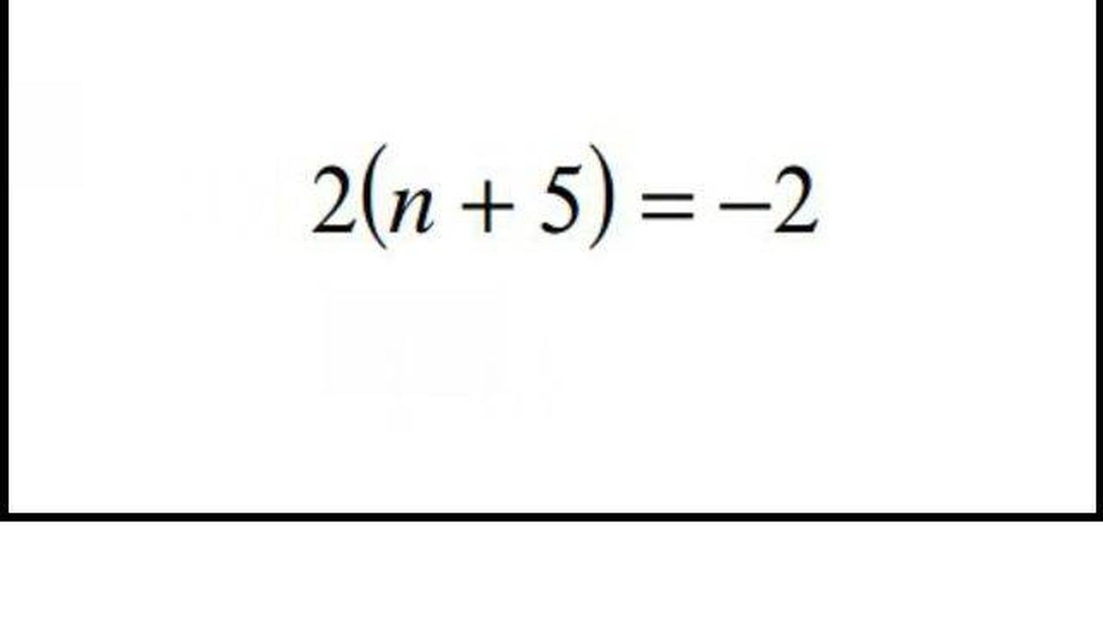 Foto: ¿Puedes resolver estas fáciles ecuaciones matemáticas? 