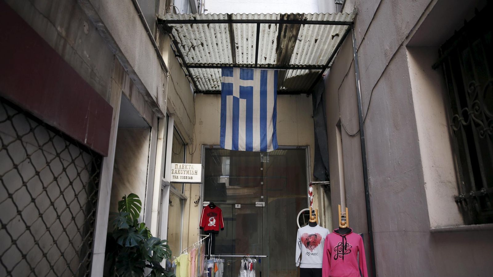 Foto: Bandera de Grecia (Reuters)
