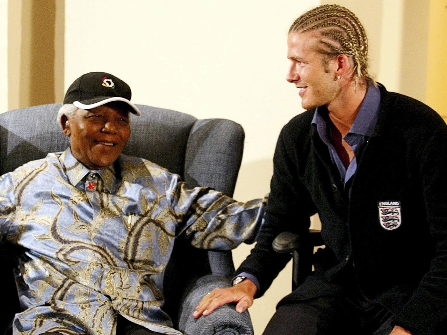 Con él empezó todo (con Beckham, no con Mandela). (Reuters/Juda Ngwenya)