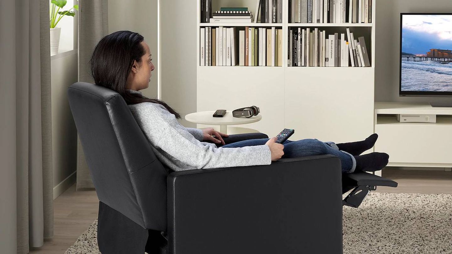 Nuevo sillón reclinable de Ikea. (Cortesía)