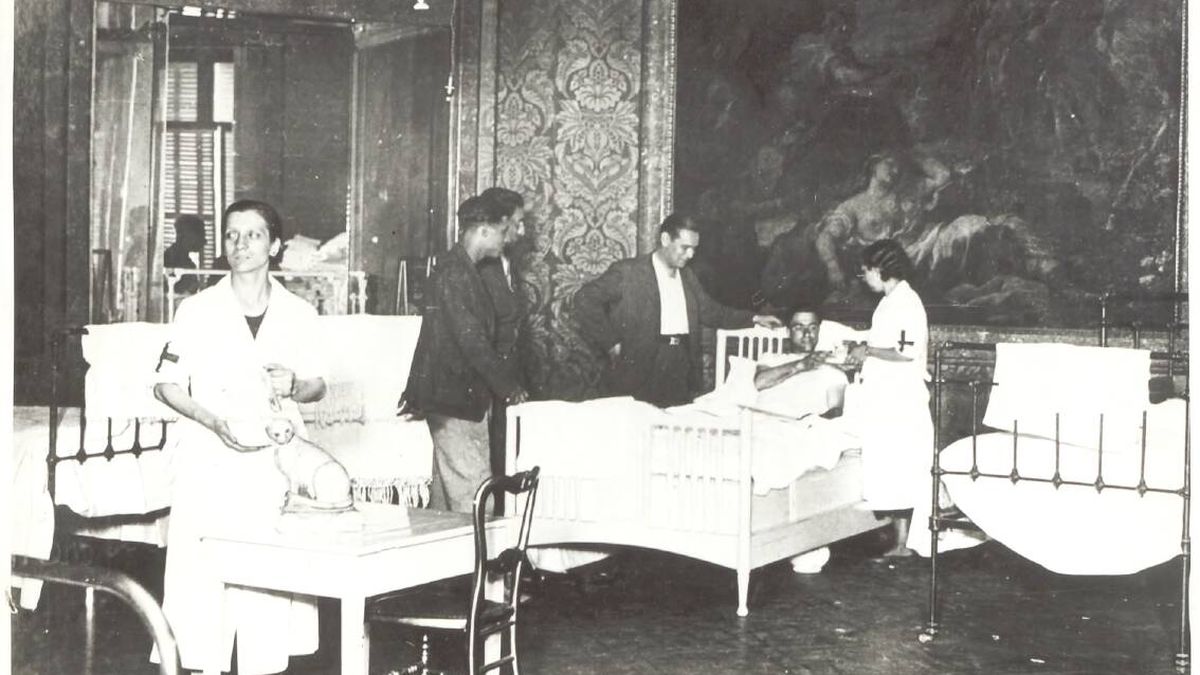 Hospitales de sangre: cuando el Socorro Rojo tomó los edificios más icónicos de Madrid