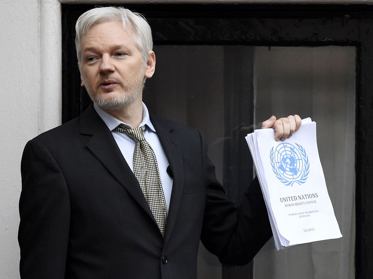 Foto: Julian Assange. (EFE)