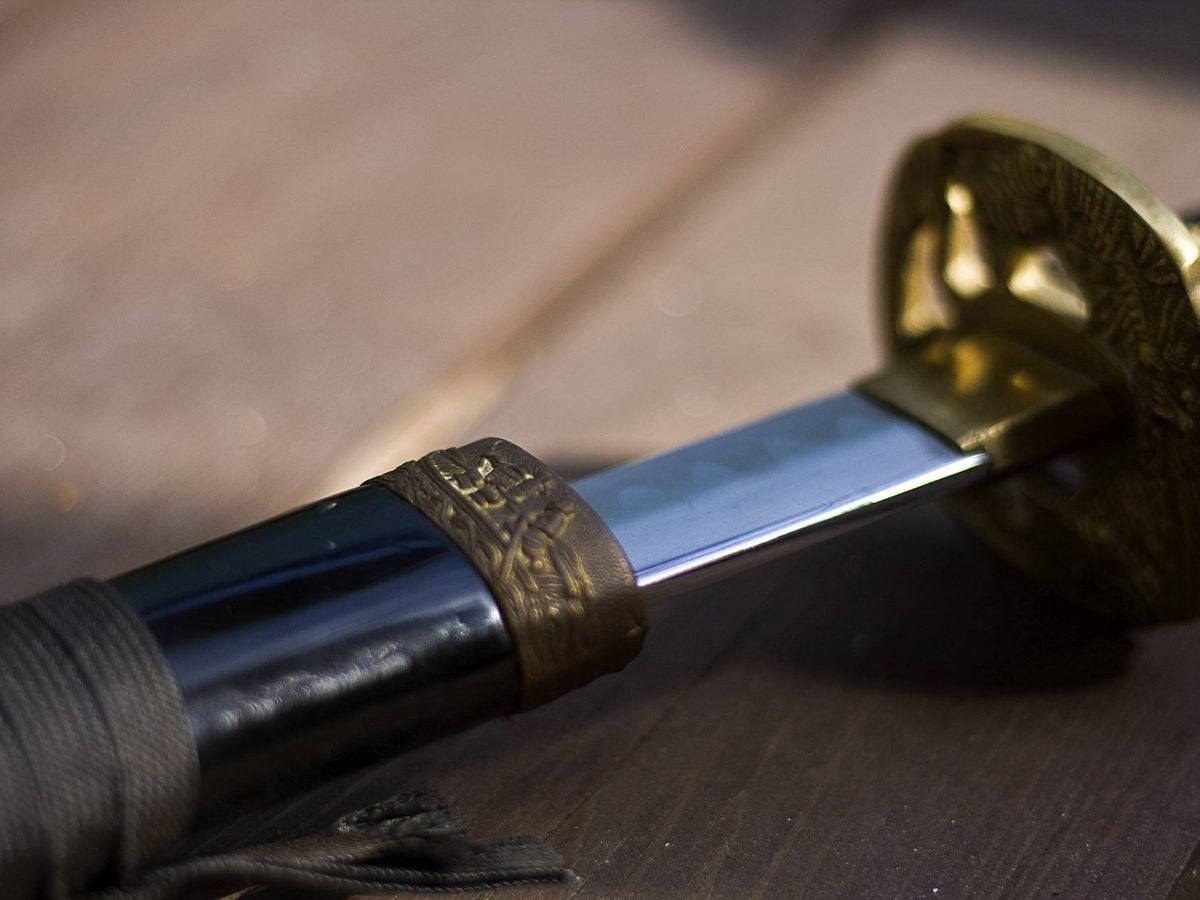 Foto: Detalle de una espada catana. (Pixabay)