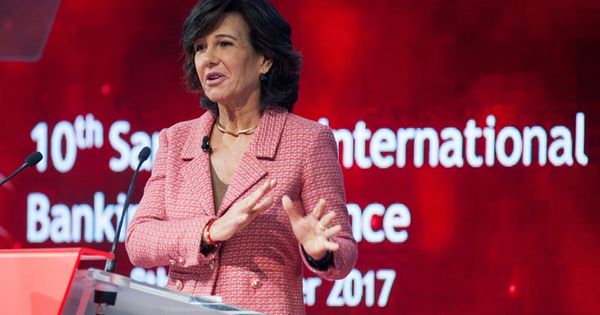 Foto: Ana Botín, presidenta de Banco Santander