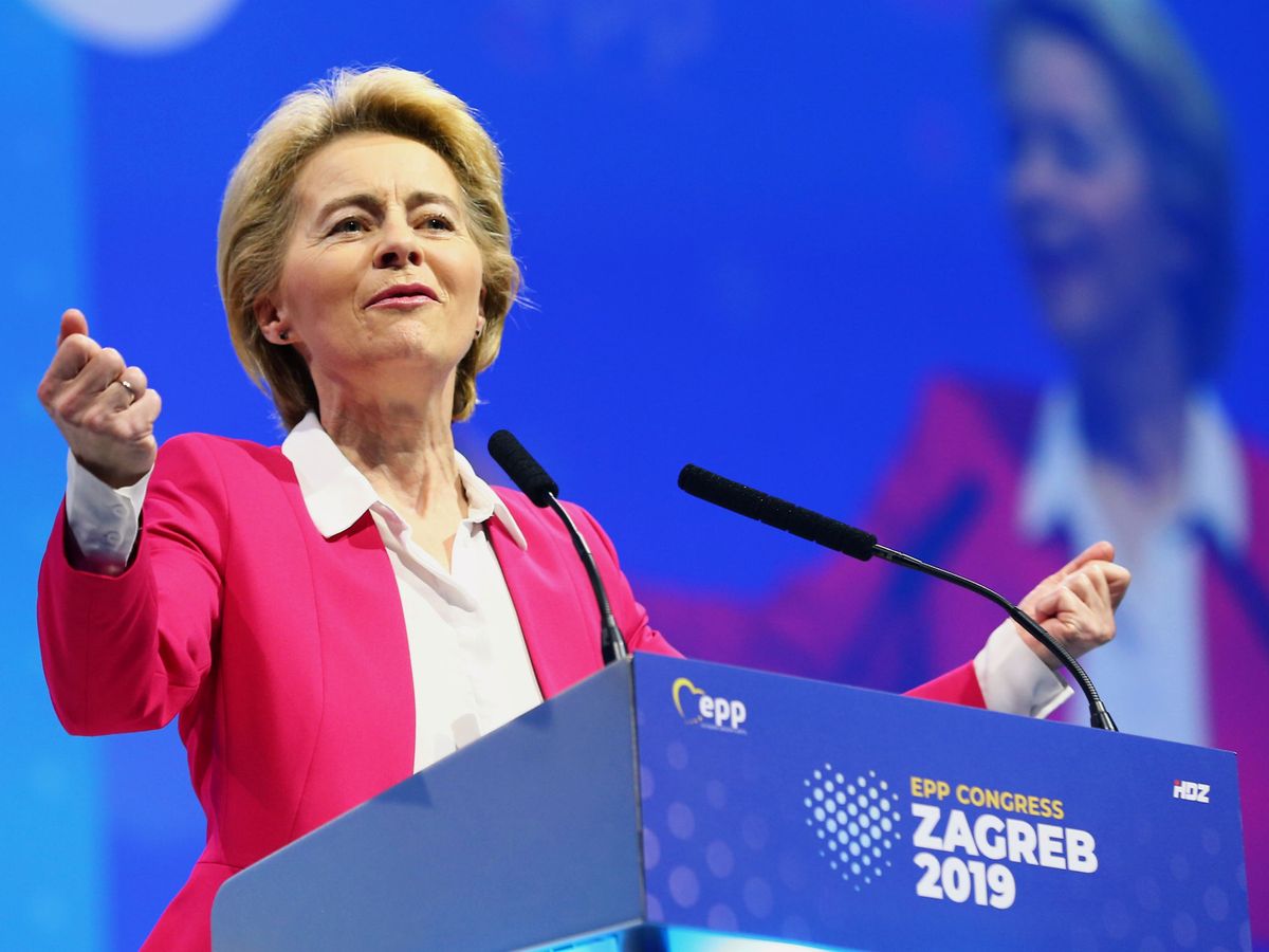 Foto: La presidenta electa de la Comisión Europea Úrsula von der Leyen. (Reuters)