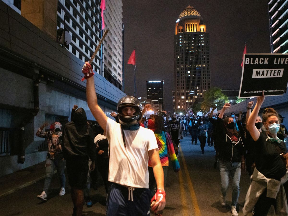 Foto: Protestas en Louisville (Reuters)