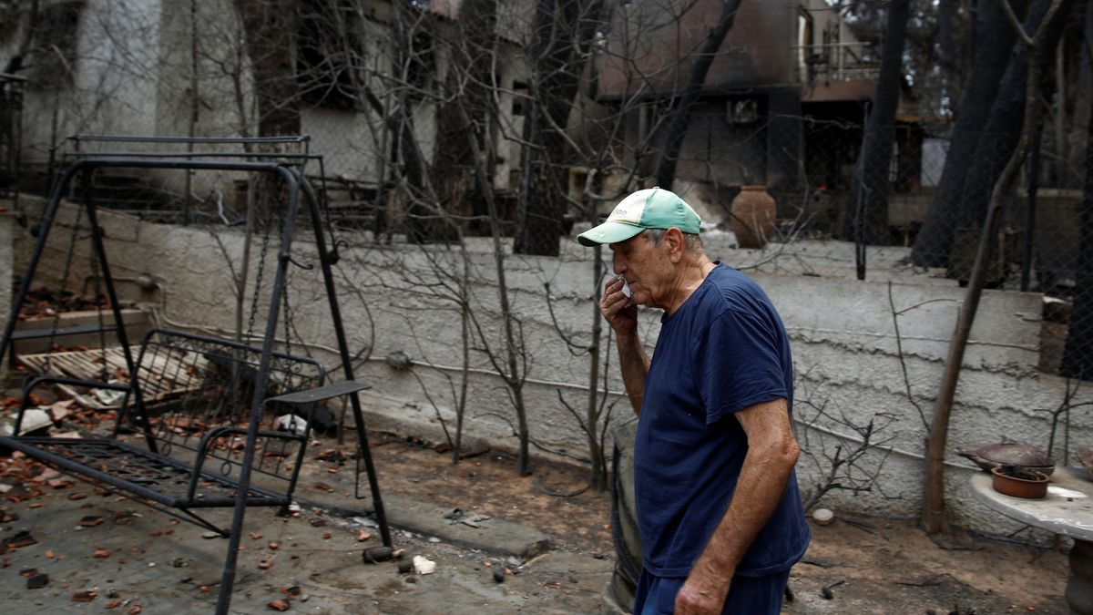 La villa de Grecia que desapareció entre las llamas: "Era perfecto, y hoy no queda nada"