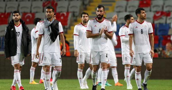 Foto: La selección de Irán, durante un amistoso | Reuters