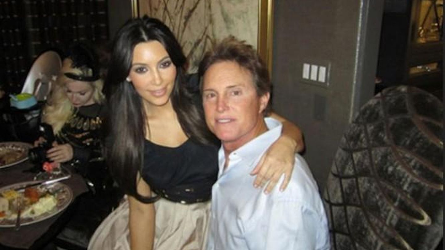 Kim Kardashian y Bruce Jenner, en una imagen de archivo