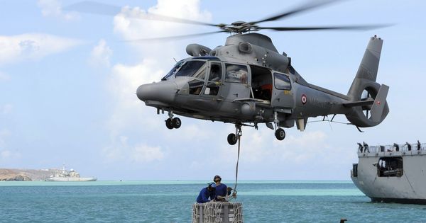 Foto: Imagen de archivo de un helicópeto militar francés. (EFE)