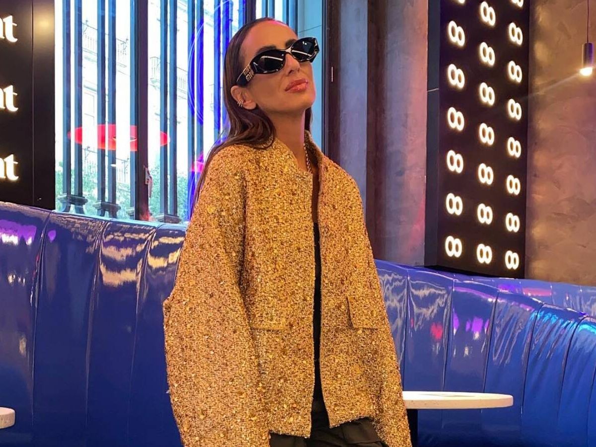 Foto: La influencer Laura Eguizabal con esta chaqueta de Zara. (Instagram/@laura_eguizabal)