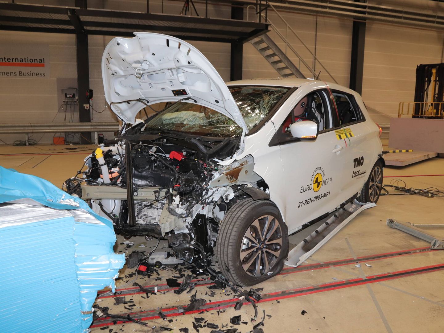 Según Euro NCAP, en la actualización del Zoe en 2019, el nivel de seguridad no mejoró, sino que se devaluó.