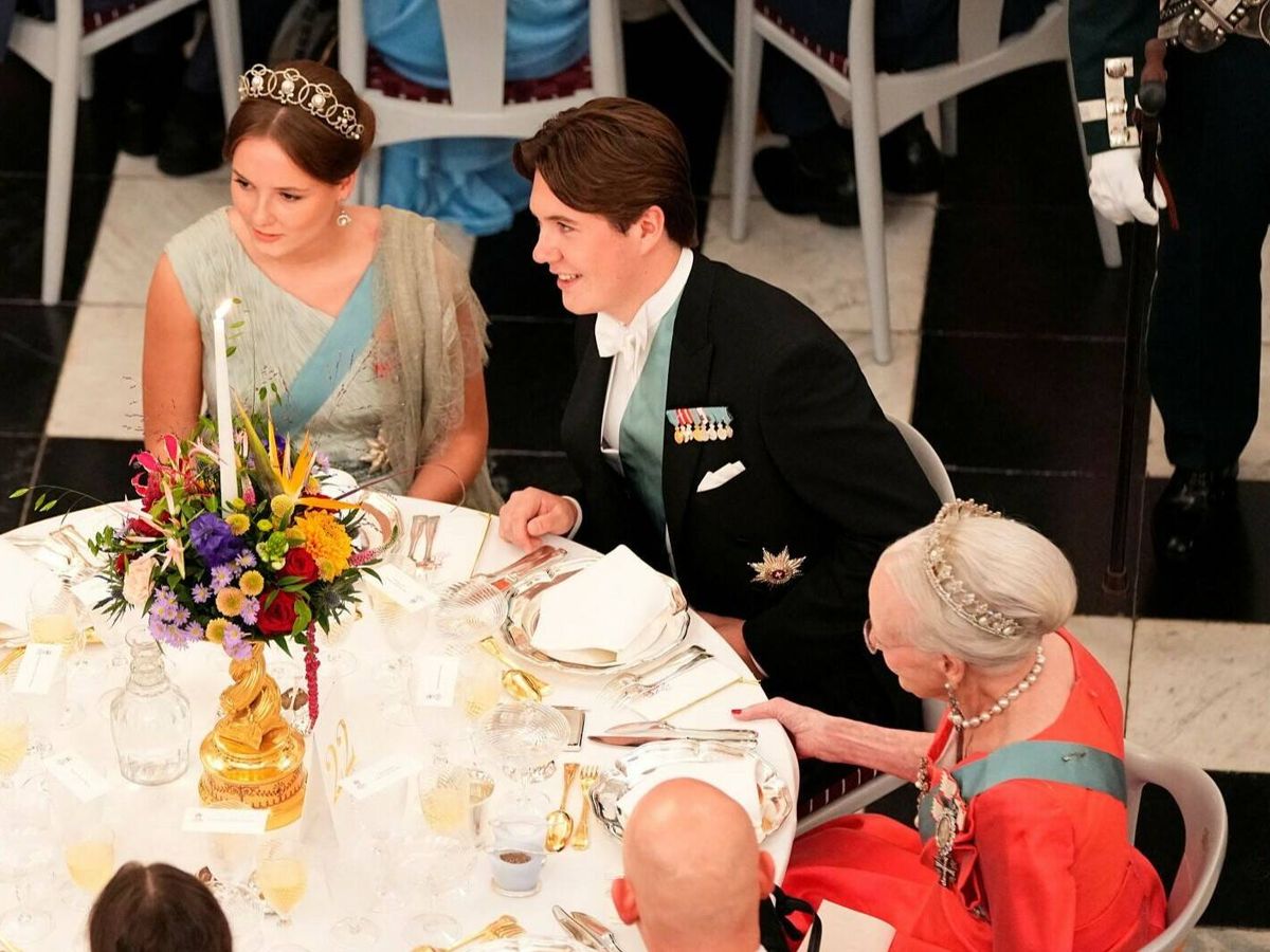 Foto: El príncipe Christian, junto a Ingrid de Noruega. (Reuters)