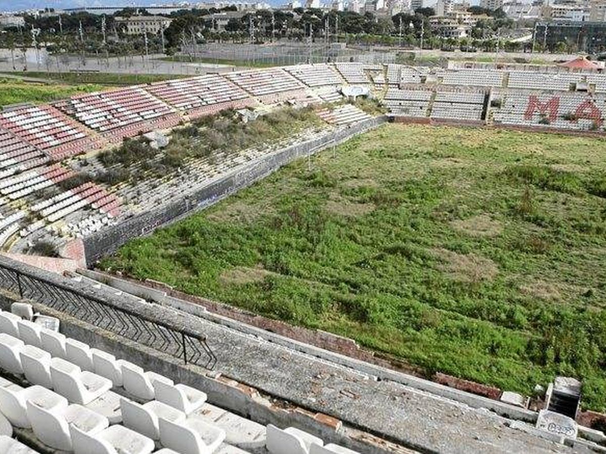 Foto: El estadio Lluis Sitjar, en Mallorca (RTVE)