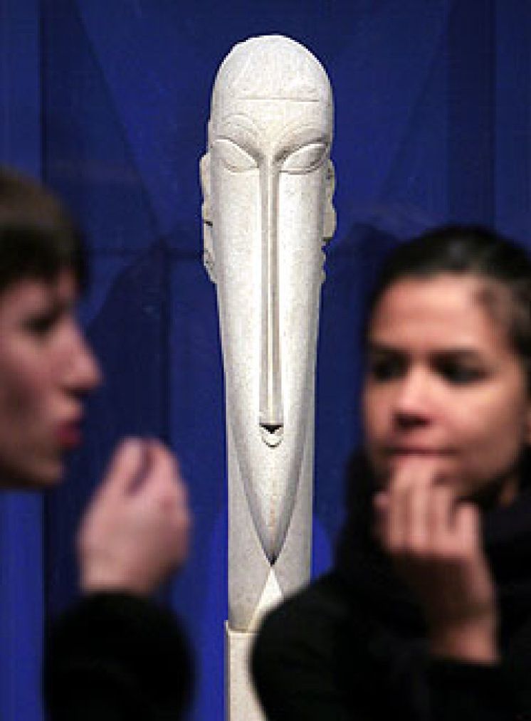 Foto: Nuevo récord de Modigliani: 43 millones por una escultura