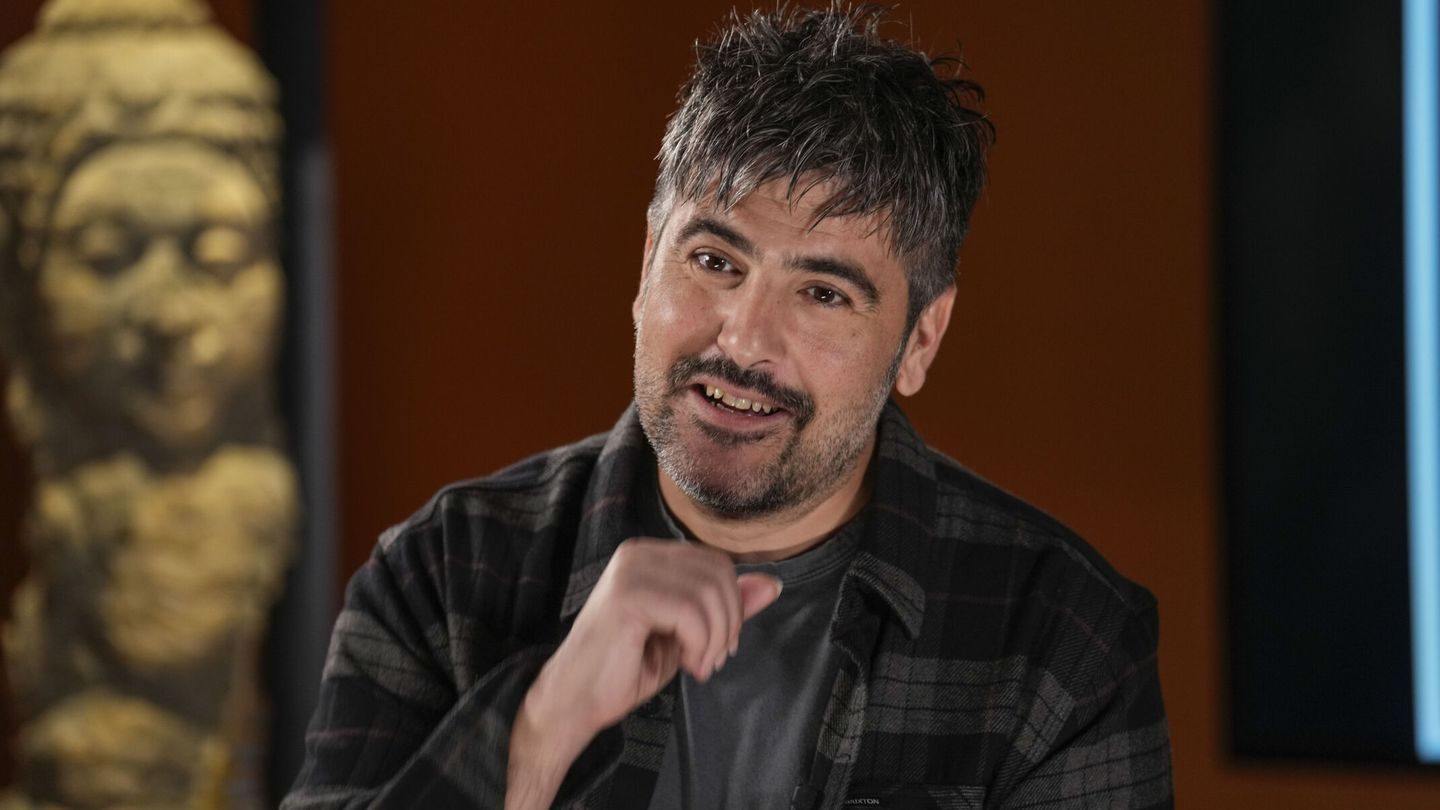 David Muñoz, de Estopa, durante una entrevista con la Agencia EFE. (EFE /Borja Sánchez-trillo)