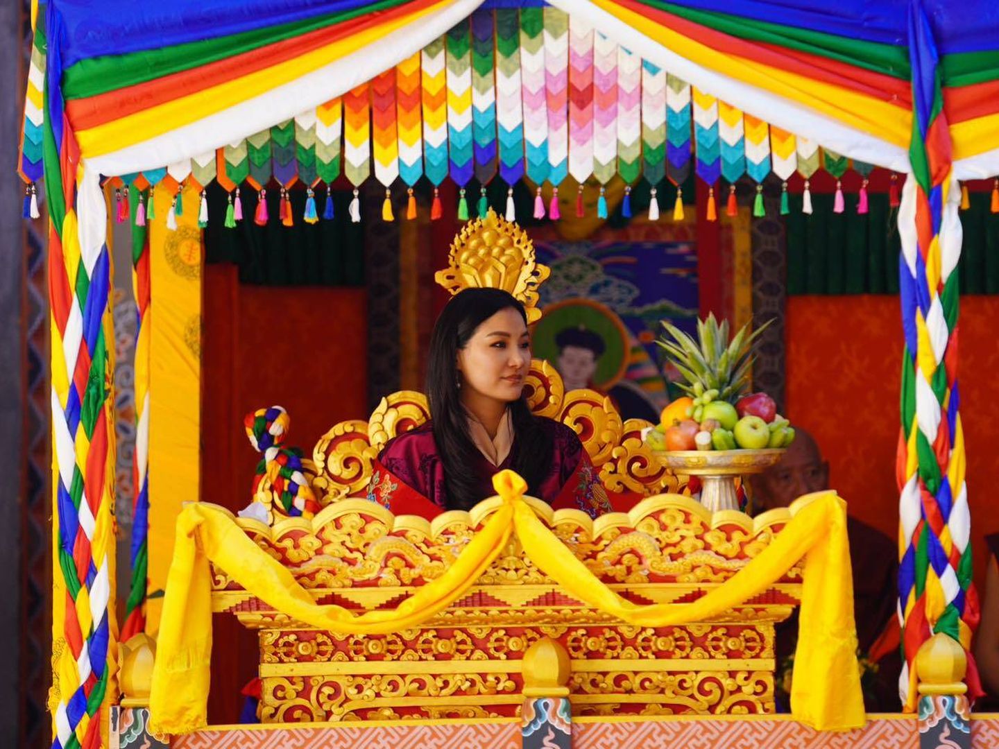 La reina de Bután. (Familia Real de Bután)