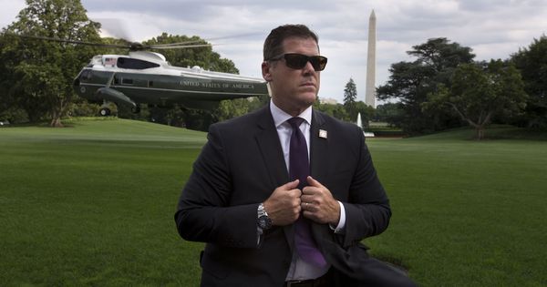 Foto: Uno de los agentes del Servicio Secreto norteamericano, en Washington. (EFE/ Michael Reynolds)